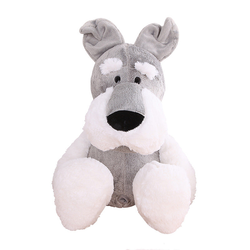 LullPaw Schnauzer Plush Companion