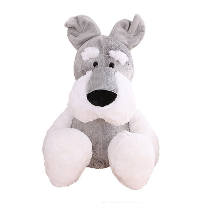 LullPaw Schnauzer Plush Companion