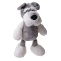LullPaw Schnauzer Plush Companion, Lifelike Soft Toy for Anxious Pets