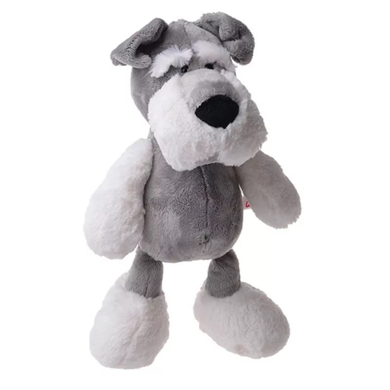 LullPaw Schnauzer Plush Companion